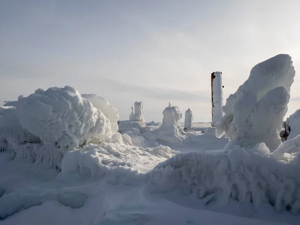 Zima Jezeře Bajkal — Stock fotografie