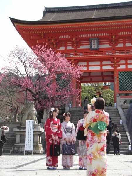 Японія Кіото Kiyomizudera храм — стокове фото