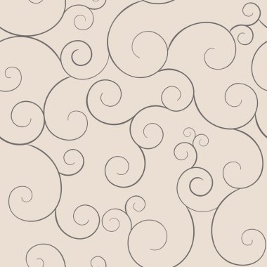 Dikişsiz girdap desenleri, kahve renkleri.