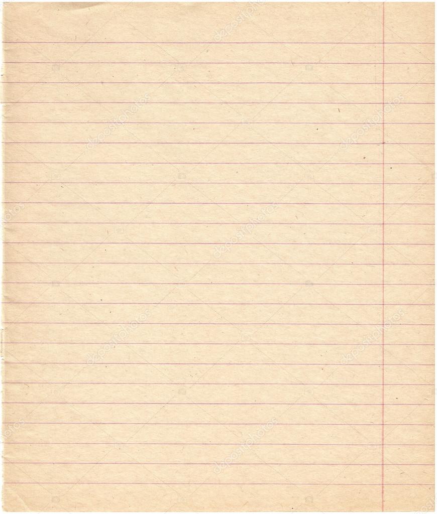 Retro dingy lined paper. Stock Photo by ©VelikiyZayats 44742443