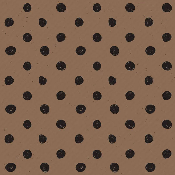 Vector naadloze textuur van ambachtelijke papier achtergrond — Stockvector