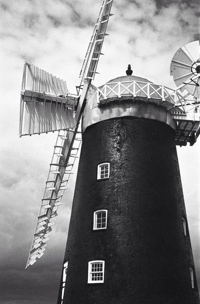 Pakenham Windmill, Suffolk 스톡 이미지