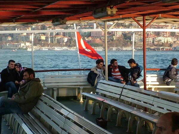 Río Bósforo, Estambul, Turquía — Foto de Stock