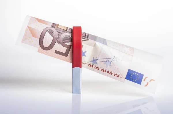 Attrazione euro — Foto Stock