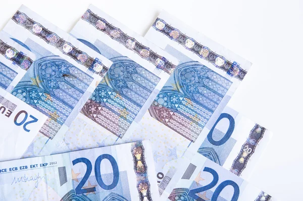 Bakgrunden 20 euro — Stockfoto