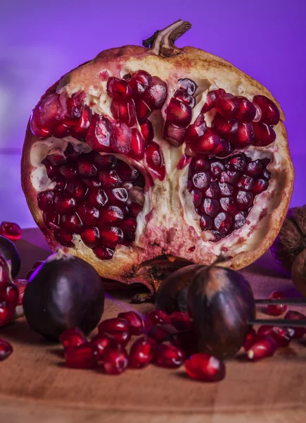 Pomegranade barva — Stock fotografie