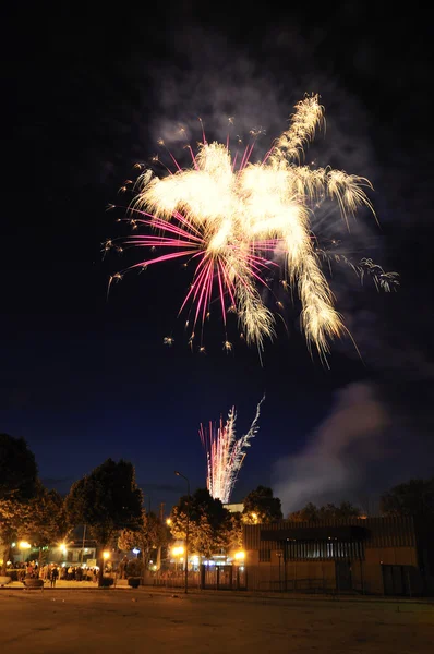 Fireworks exploded 2 — Stock Photo, Image