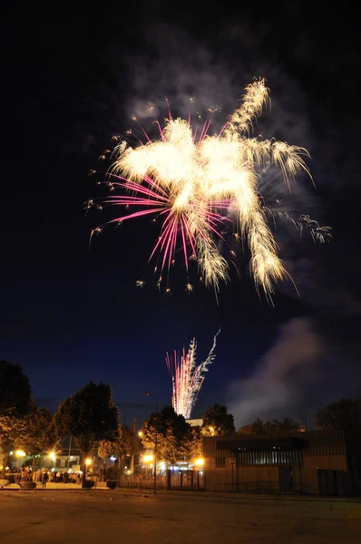 Explodoval ohňostroj 2 — Stock fotografie