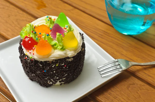 Torta colorata — Foto Stock
