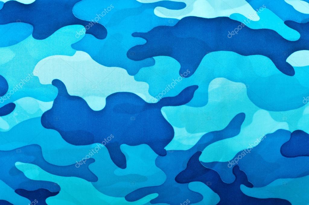 Blue camouflage pattern Stock Photo by ©Teerapun 15843869