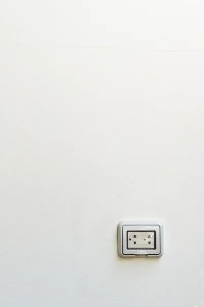 A plug socket with cover — Stock Photo, Image