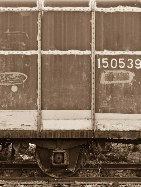 Een verlaten trein — Stockfoto