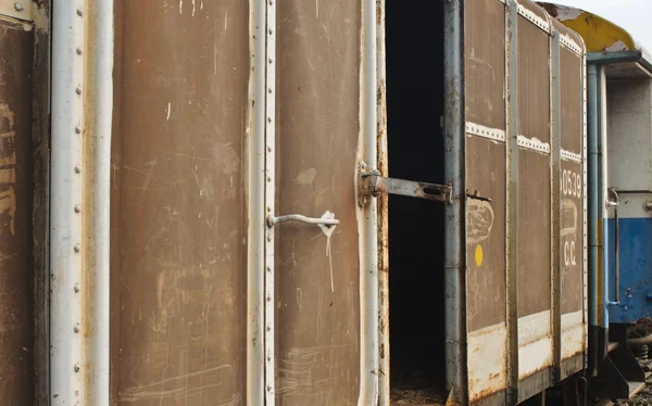 An abandoned train — Stock Photo, Image