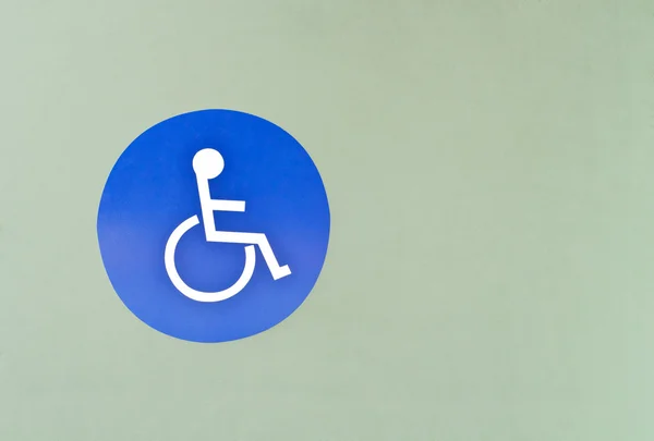 Wheel chair sign — Stock Photo, Image