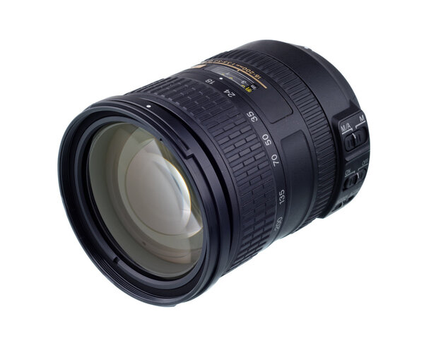 Объектив с увеличением камеры
