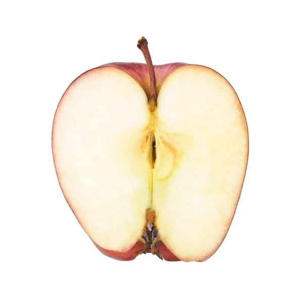 Half of red apple — Stock Photo, Image