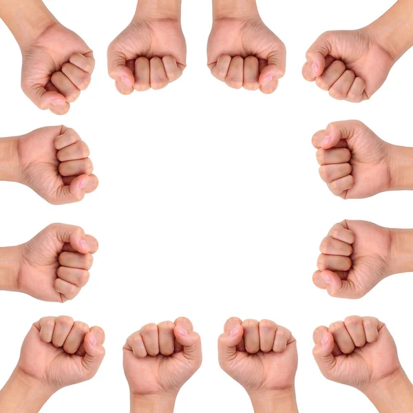 Compilation of strength hand signs Stock Photo by ©Teerapun 17143591