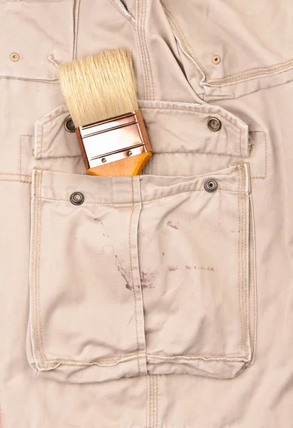 Карман брюк с инструментом — стоковое фото
