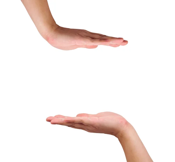 Две руки — стоковое фото