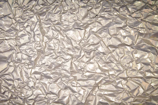 Aluminum foil texture — Stock Photo, Image