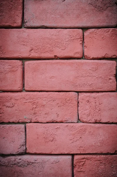 Dinding bata coklat — Stok Foto