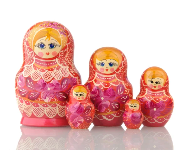 Matryoshka - A Russian Nested Dolls — Stock Photo, Image