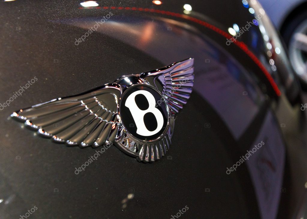 BANGKOK, THAILAND-JUNE 23: A BENTLEY Continental Super Sport GT's logo on display at Bangkok international auto salon 2012 at Impact Challenger on June 23, 2012 in Bangkok, Thailand.