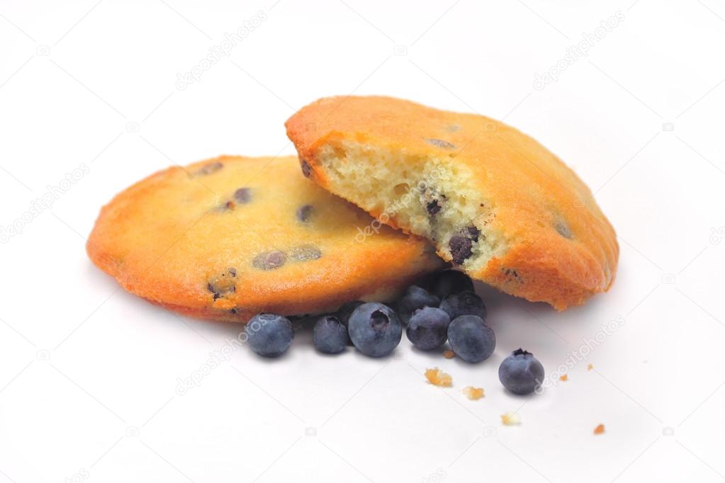 Blueberries Chocolate Chip Muffin Tops