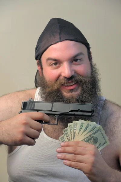 Vriendelijke gangster — Stockfoto