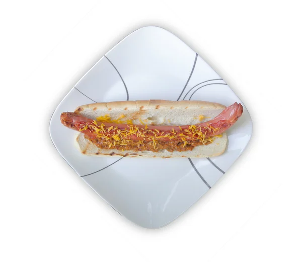 Asado Gourmet Hotdog —  Fotos de Stock