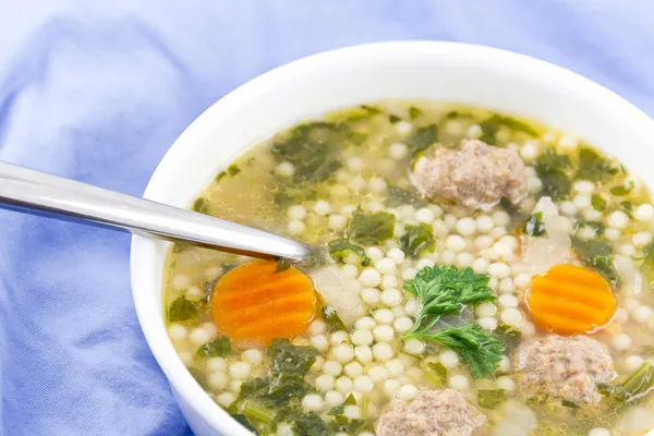 Sopa de casamento italiano — Fotografia de Stock