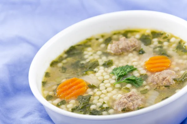 Italienische Hochzeitssuppe — Stockfoto