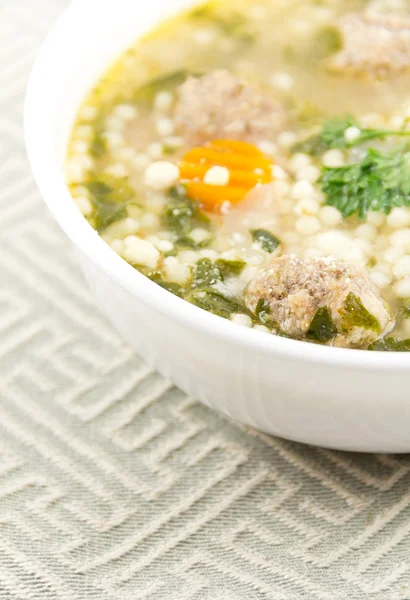 Italienische Hochzeitssuppe — Stockfoto