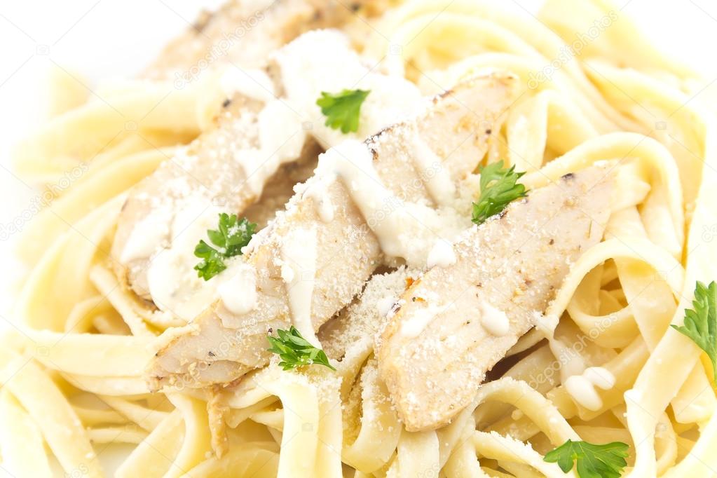 Chicken Fettuccini Alfredo