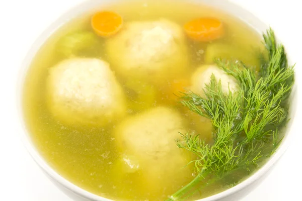 Matzoh-Ballsuppe — Stockfoto