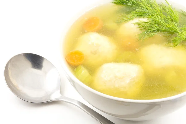 Matzoh Ball Soup — Stock Photo, Image