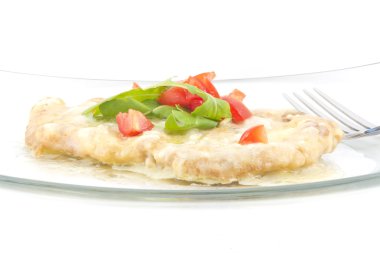 şnitzel tereyağı sosu ile