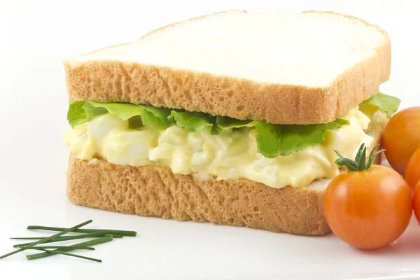 Panino all'insalata di uova — Foto Stock