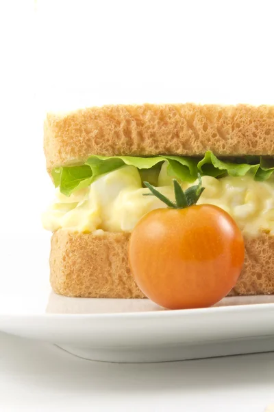 Ägg sallad smörgås — Stockfoto