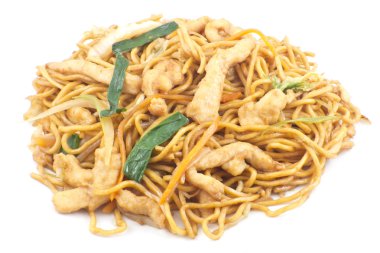 tavuk Çin lo mein