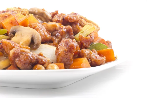 Kurczaka Kung pao — Zdjęcie stockowe