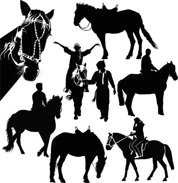 Ιππικό άθλημα — Διανυσματικό Αρχείο