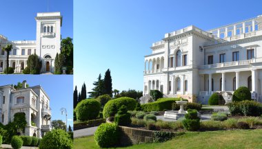 Livadia Sarayı Kırım, Ukrayna (yaz geri çekilme son Rus Çarı II). 1911 yılında mimar tarafından inşa n.p. krasnov.