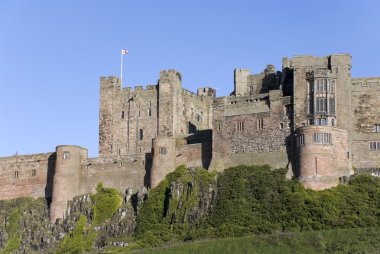 Bamburgh kale manzara