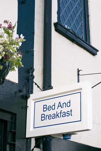 Bed and breakfast signe — Photo