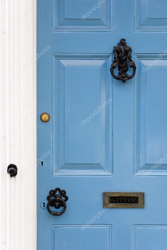 Blue doors