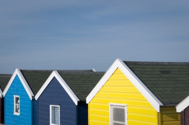 Suffolk plaj kulübe
