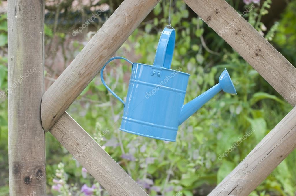 blauwe gieter — stockfoto © damnura #27220645