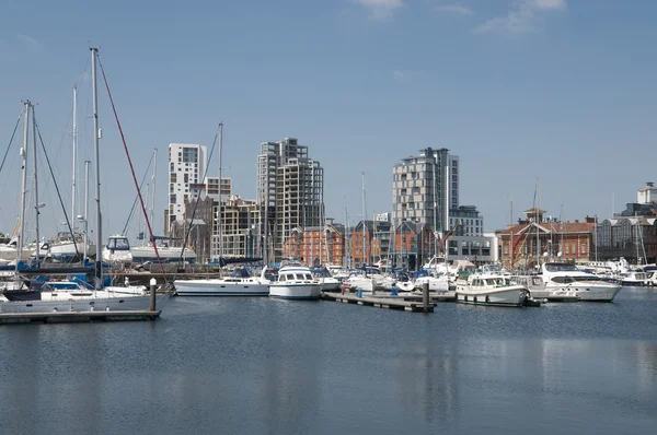 Ipswich waterfront — Stockfoto