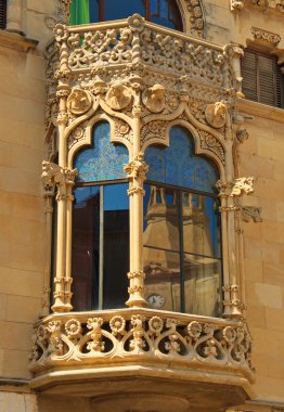 Art Nouveau architecture clipart